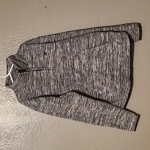 Hurley girls jacket heather gray medium